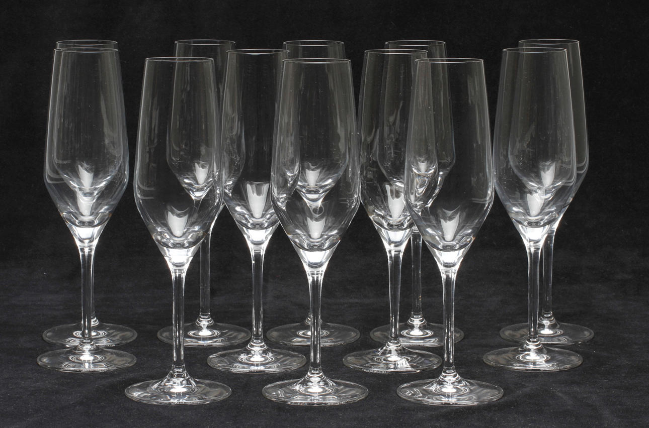 CHAMPAGNEGLAS, 12 st, Spiegelau, Tyskland.