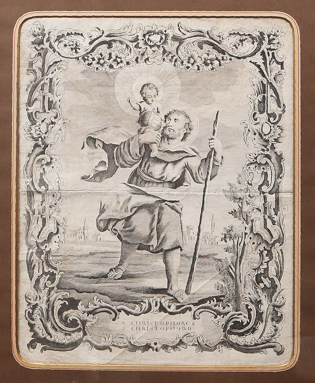 SPANISH SCHOOL. Saint Christopher.