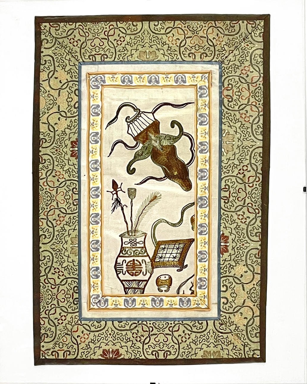 SILK EMBROIDERY, China.