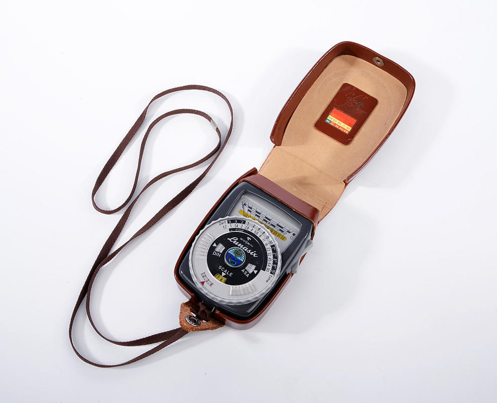 GOSSEN. LUNASIX exponeringsmätare med manual, Gossen.