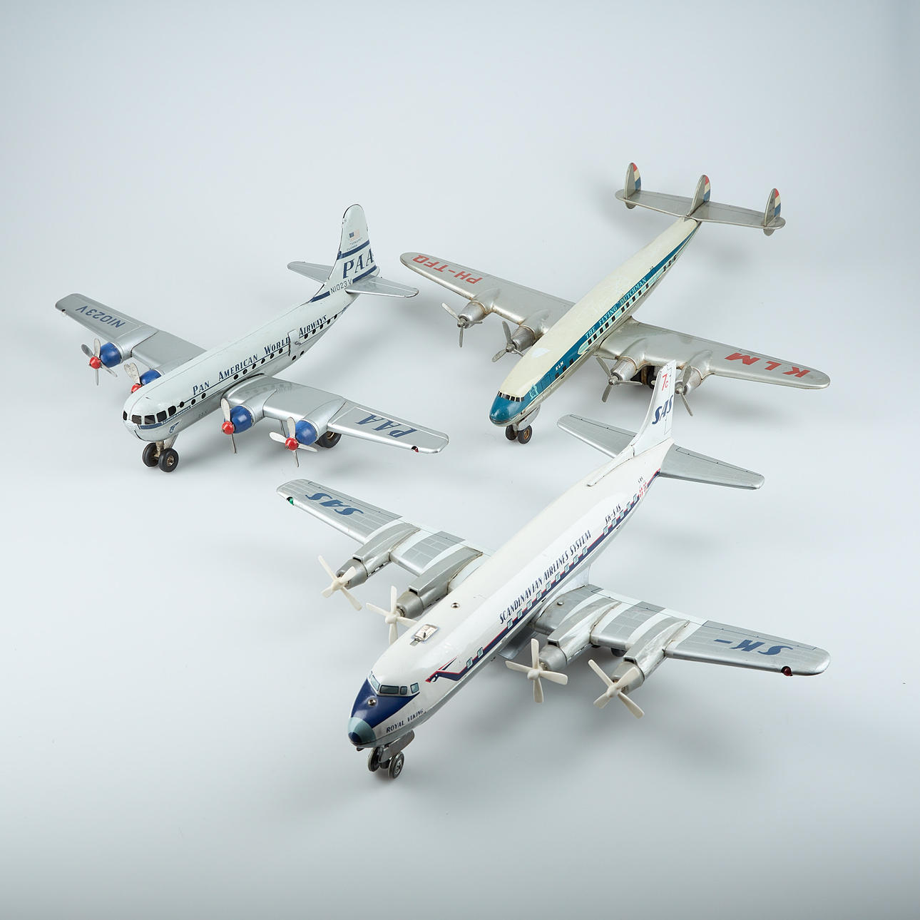 FLYGPLAN, leksaker, 3 st, plåt.