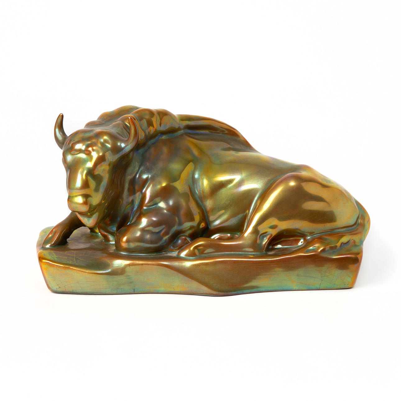 FIGURIN, posliinia, Zsolnay Pecs, Unkari.