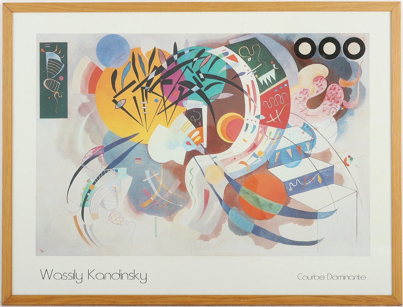 WASSILY KANDINSKY. Imprimir después de pintar.