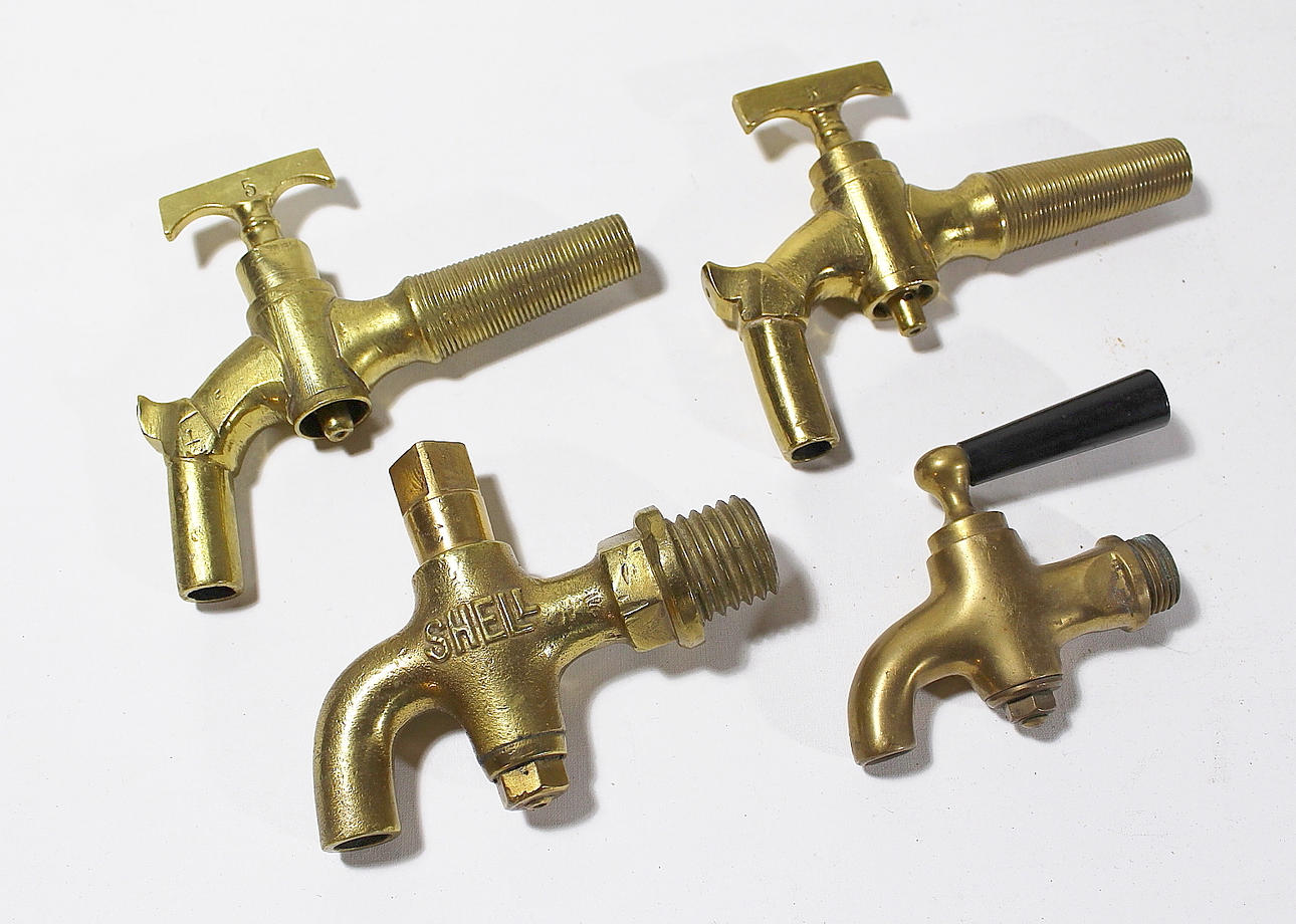 KRANAR, 4 st , mässing.