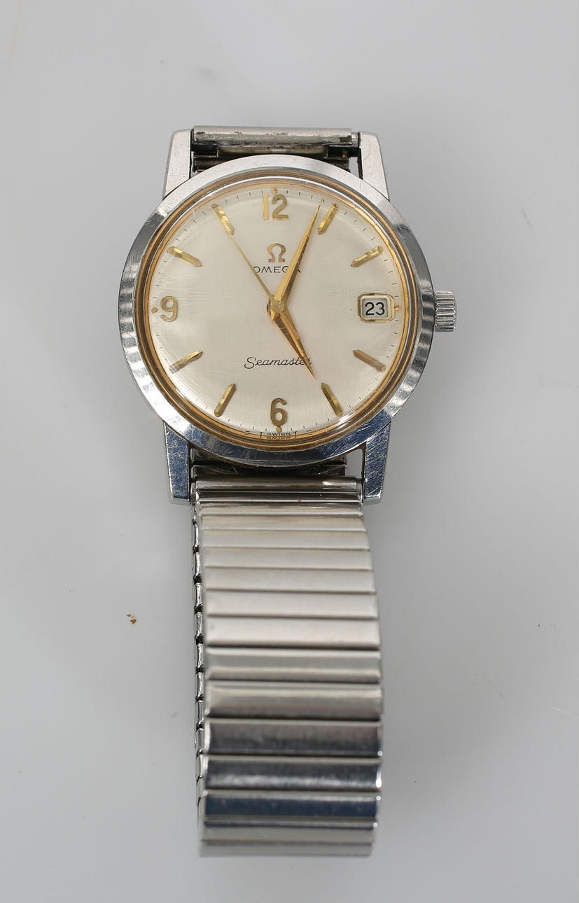 ARMBANDSUR, herr, Omega Seamaster Automatic, 1900-talets andra hälft.