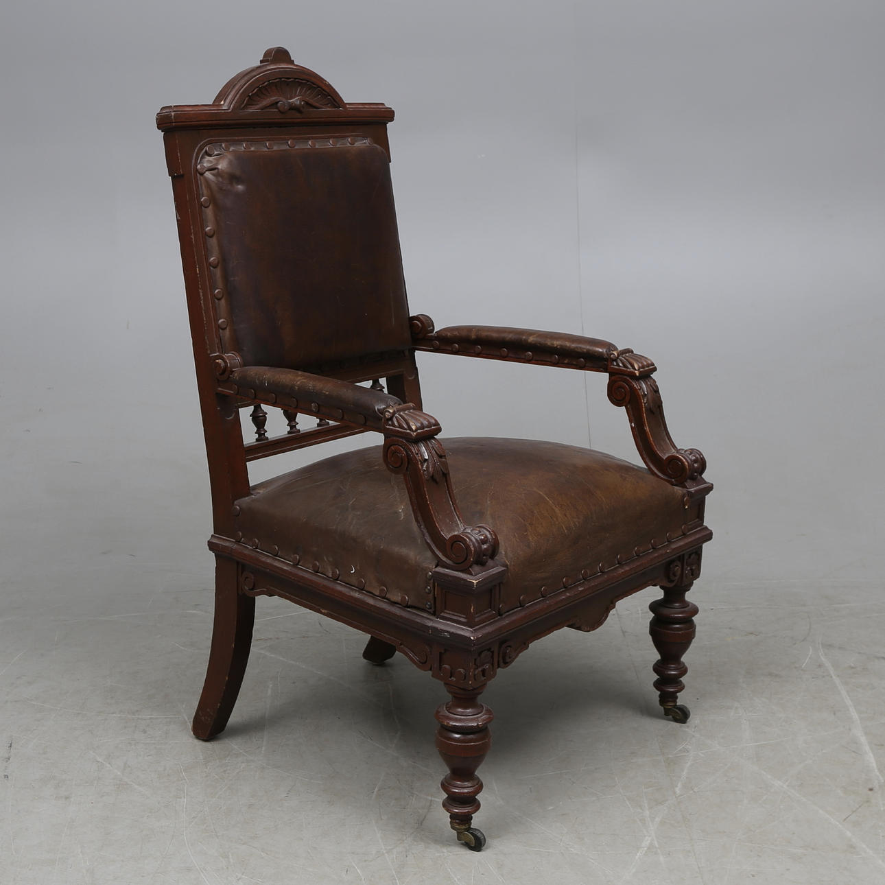 KARMSTOL, nyrenässans, sekelskiftet 1900.