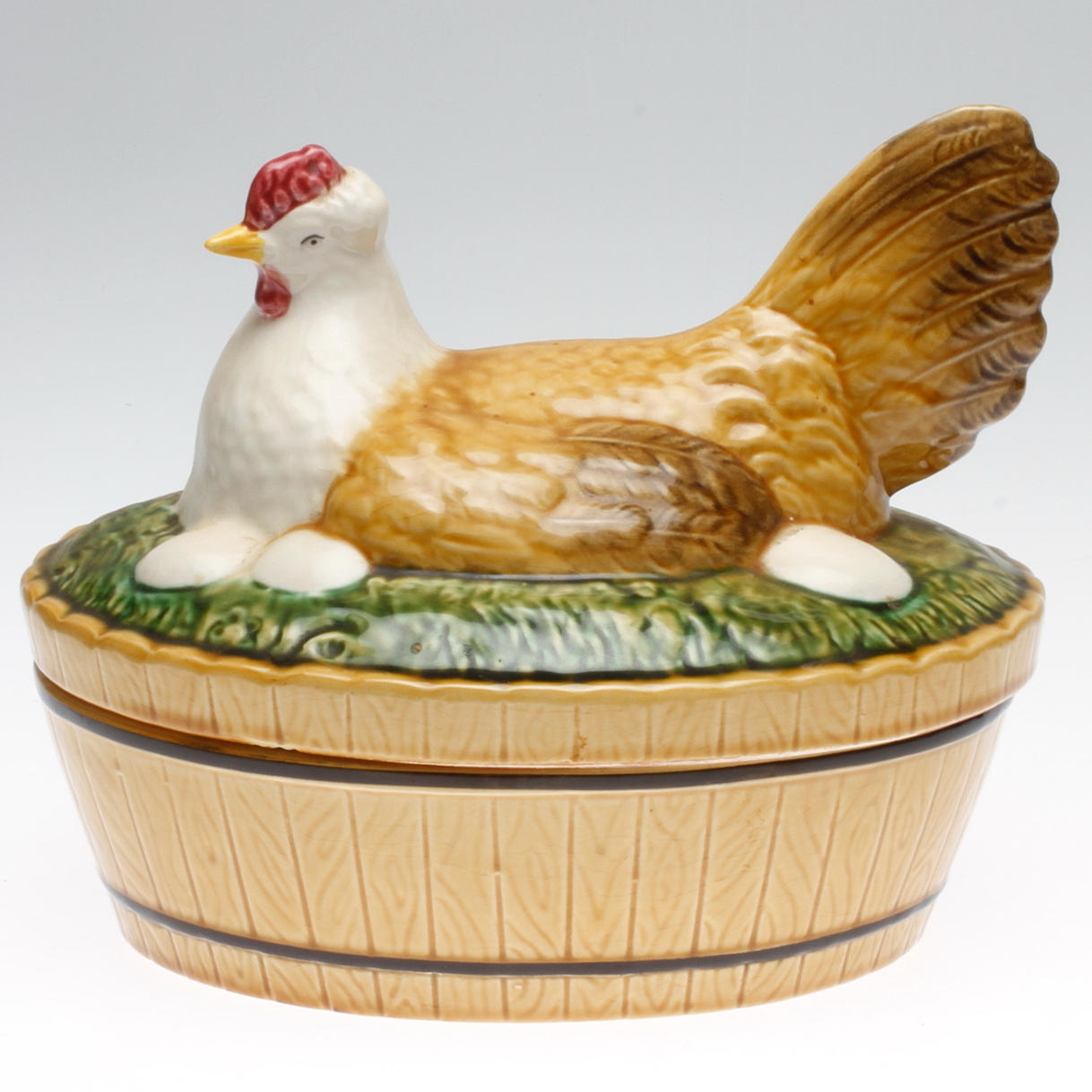 ÄGGHÖNA. flintgods, Västtyskland, 1900-tal.