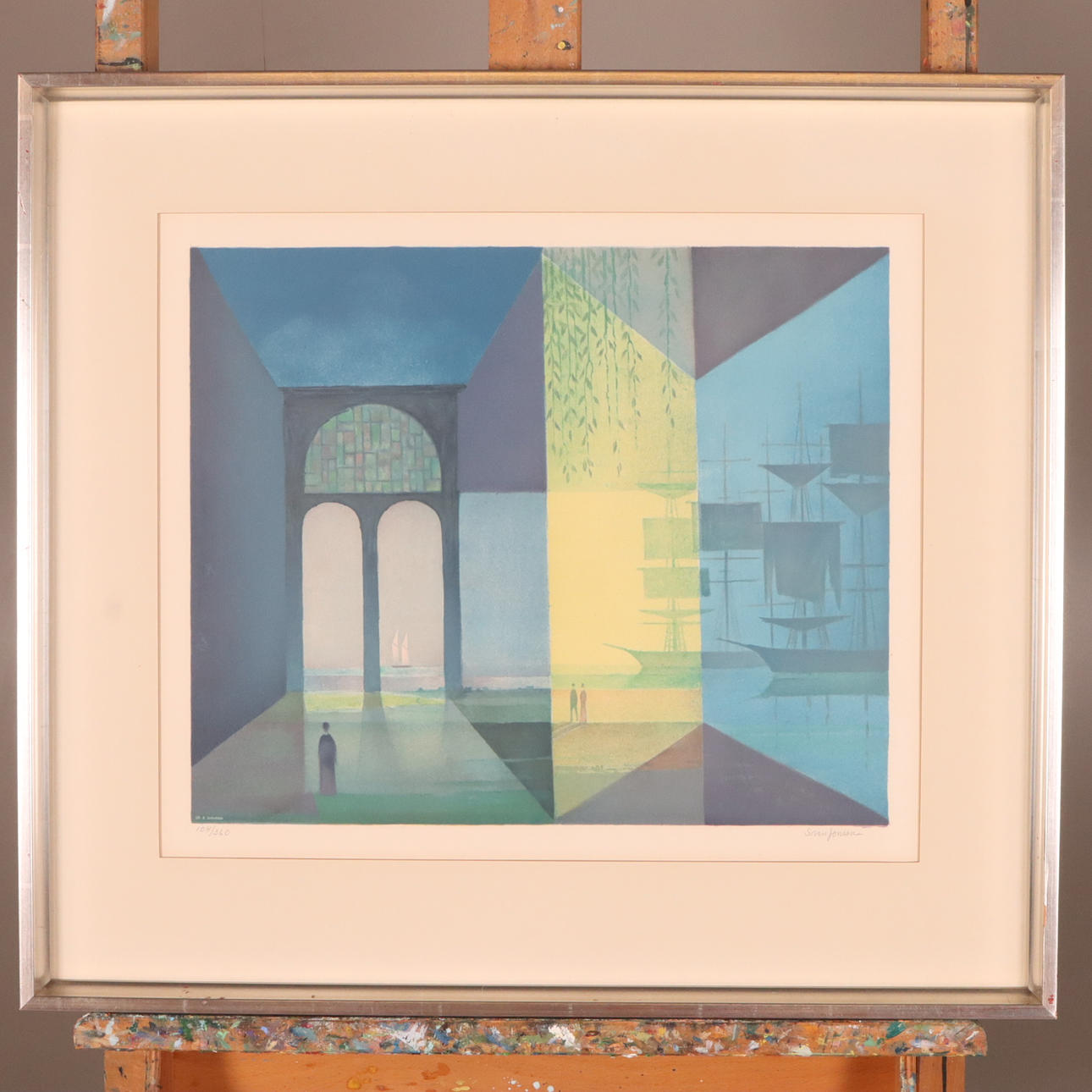SVEN JONSON. LITHOGRAPH signed and numbered 104/360.