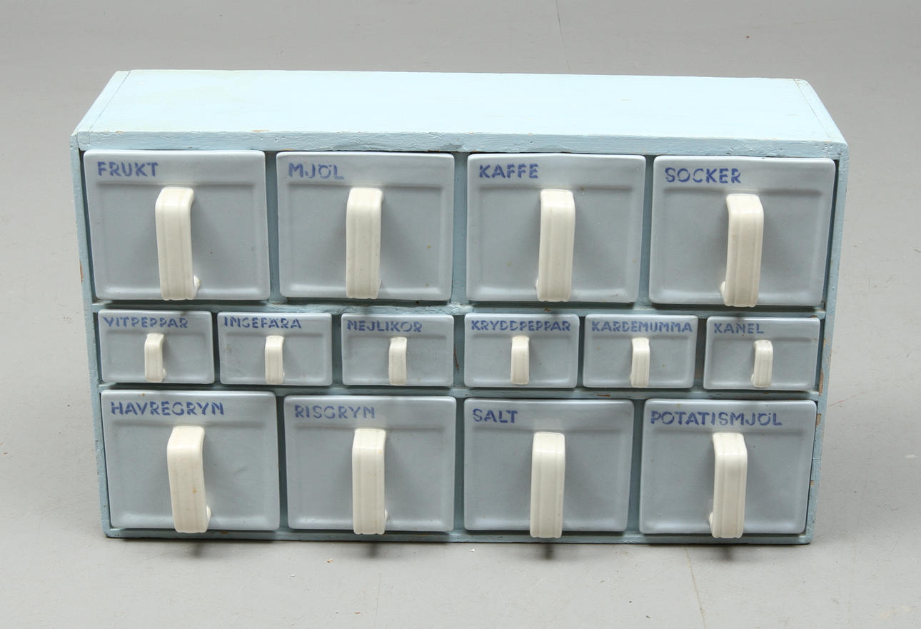 KRYDDHYLLA, Köksserien "Standard", Rörstrand, 1900-talets mitt.