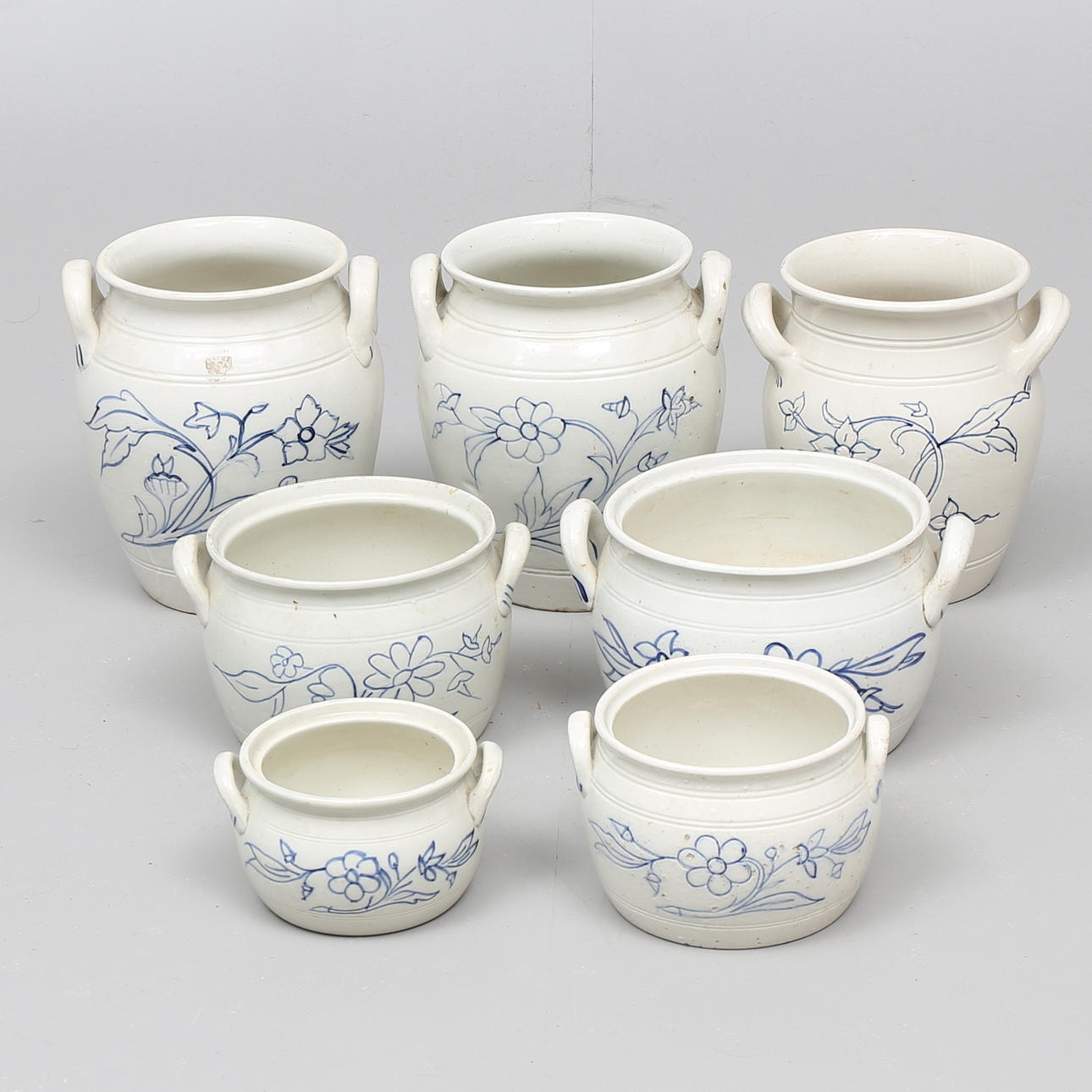 KRUS, 7 st, blåvita, Göteborg.