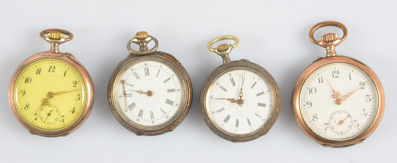 MORMORSUR, silver, 4 stycken.