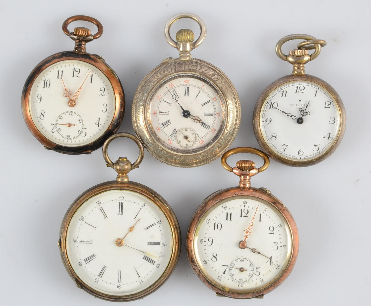 MORMORSUR, silver, 5 stycken.