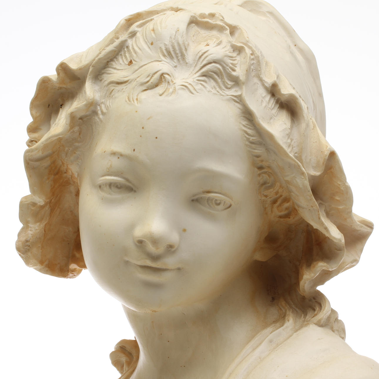 BUST, cast mass, 20th century. Art - Sculptures & Bronzes - Auctionet