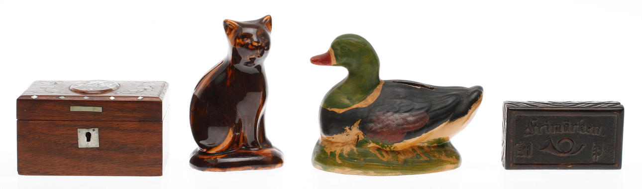 DIVERSE, 4 delar, 1800-tal.