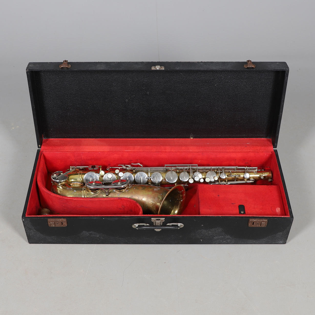 CHAMPION B & M SAXOPHONE - CASED.