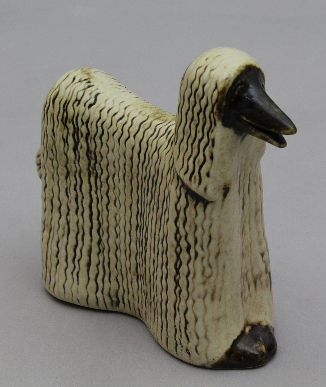 LISA LARSON. Afganhund, stengods. Gustavsberg.