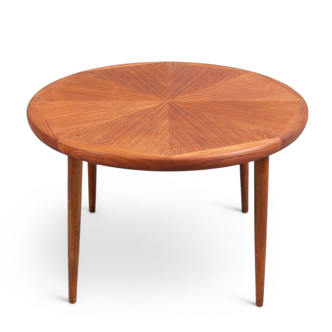 A teak coffee table, VV Möbler, Spøttrup, Denmark, 1960s.