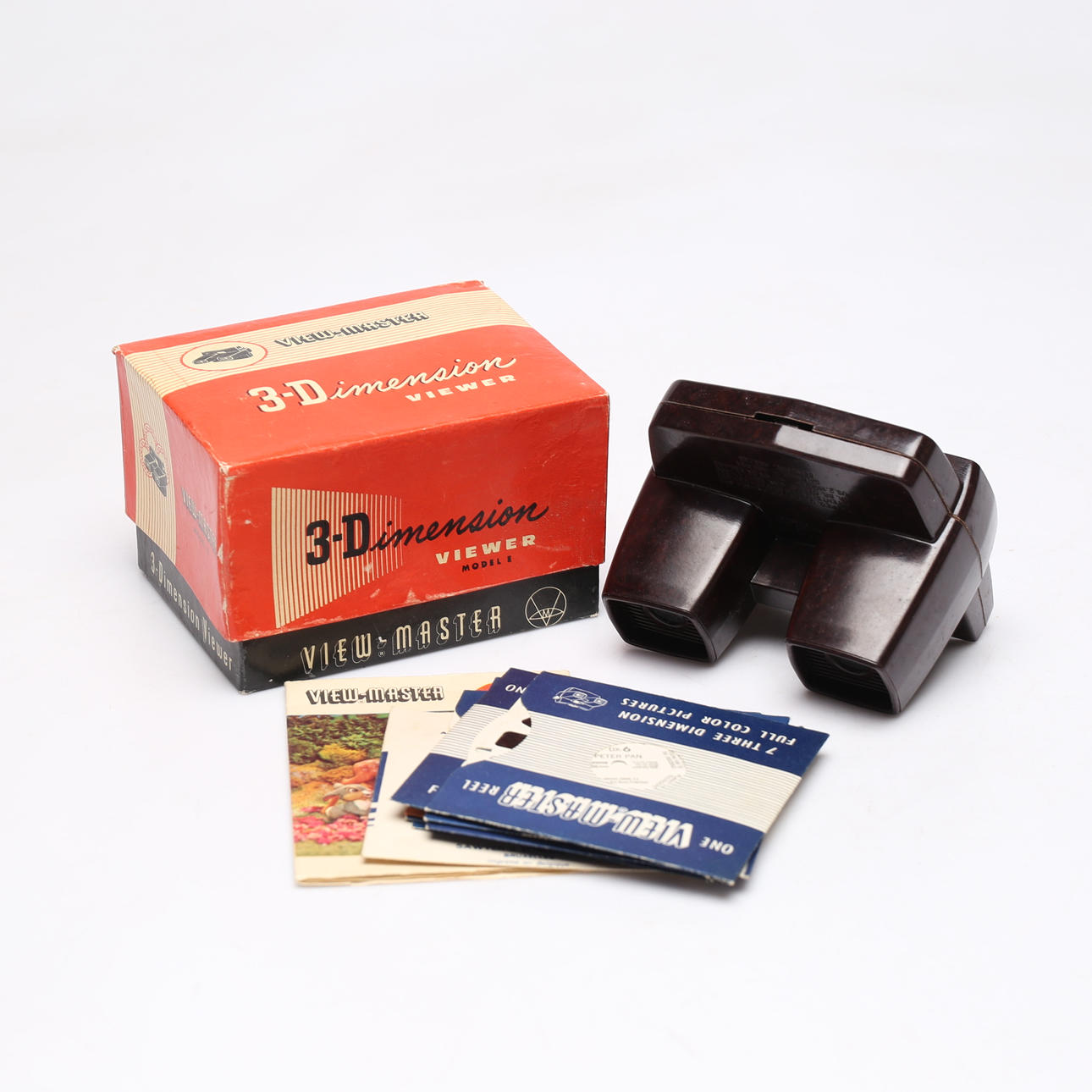 VIEW-MASTER, mit Bildkarte, im Karton.