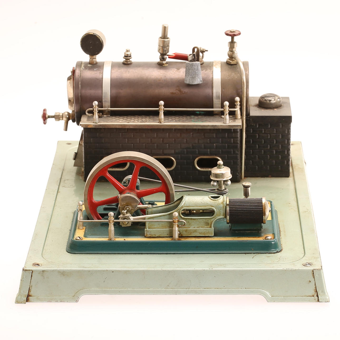 STEAM ENGINE, metal.