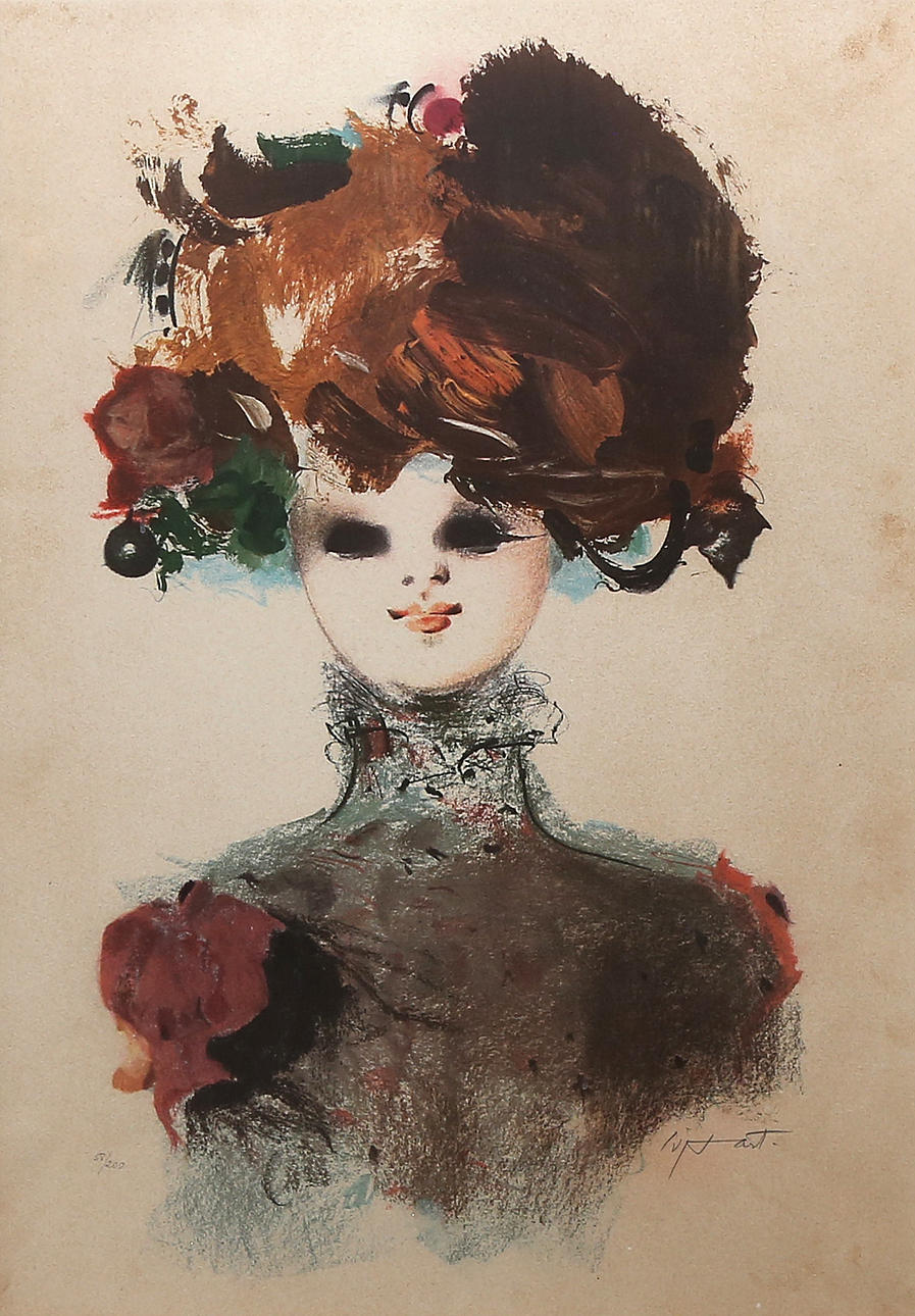 MODEST CUIXART. En ung kvinna.