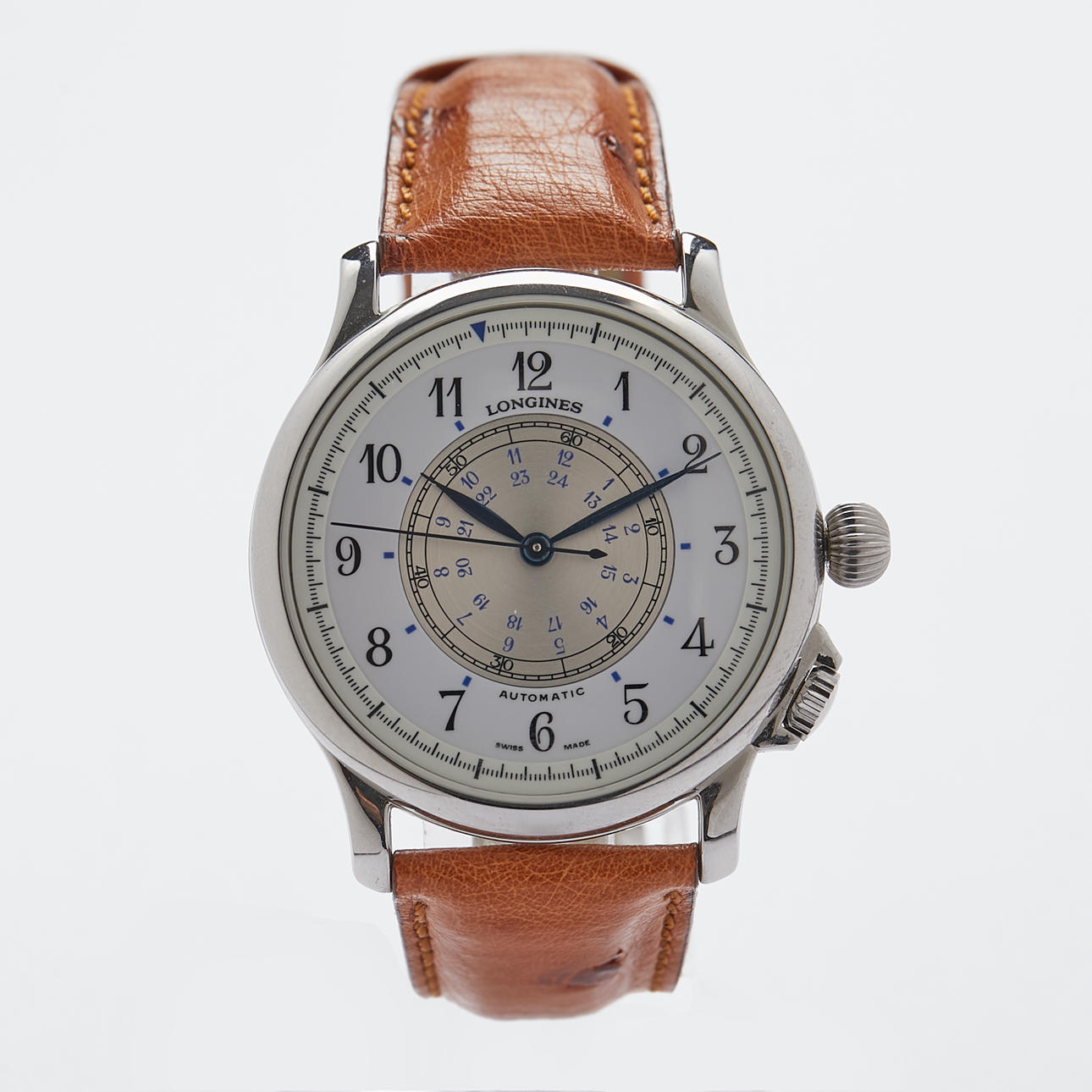 LONGINES, Armbanduhr, Navi, Stahl, ca. 1995.