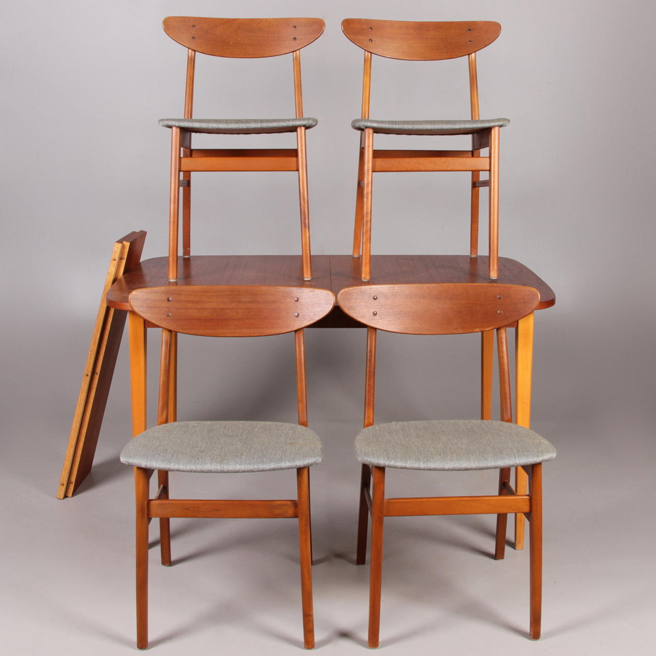 MATSALSGRUPP, 7 delar, teak, "Monaco", Ikea, 1960 tal.