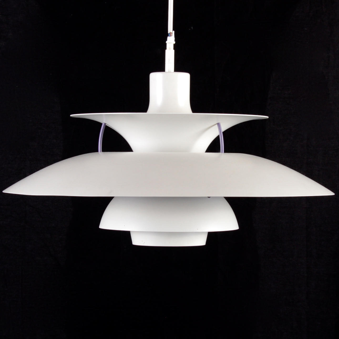 TAKARMATUR, plåt, "PH 5", Poul Henningsen för Louis Poulsen, Danmark.