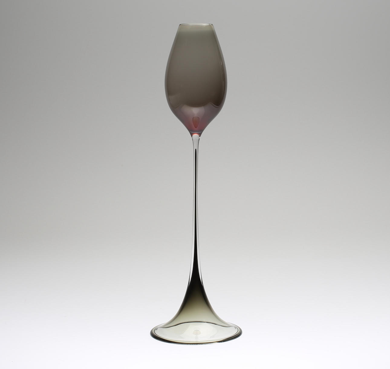 TULPANGLAS, Nils Landberg, "tulip" Orrefors Expo.