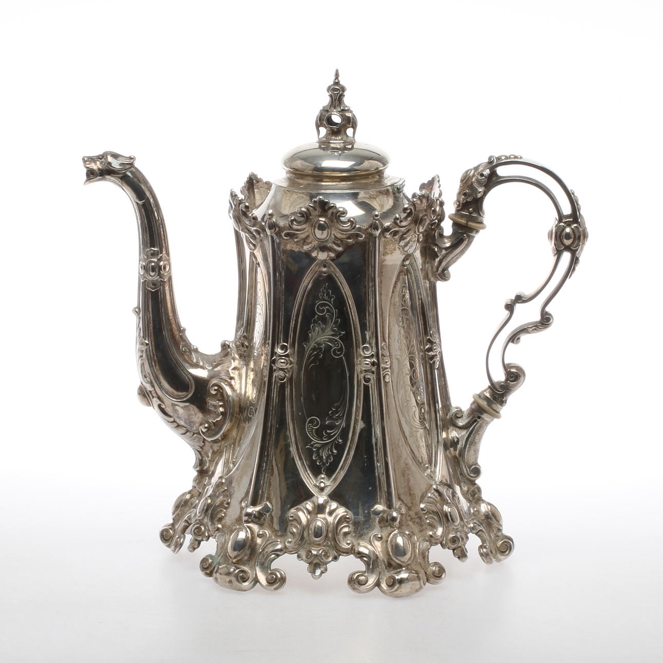 KAFFEKANNA, silver, K. Andersson, 1901.
