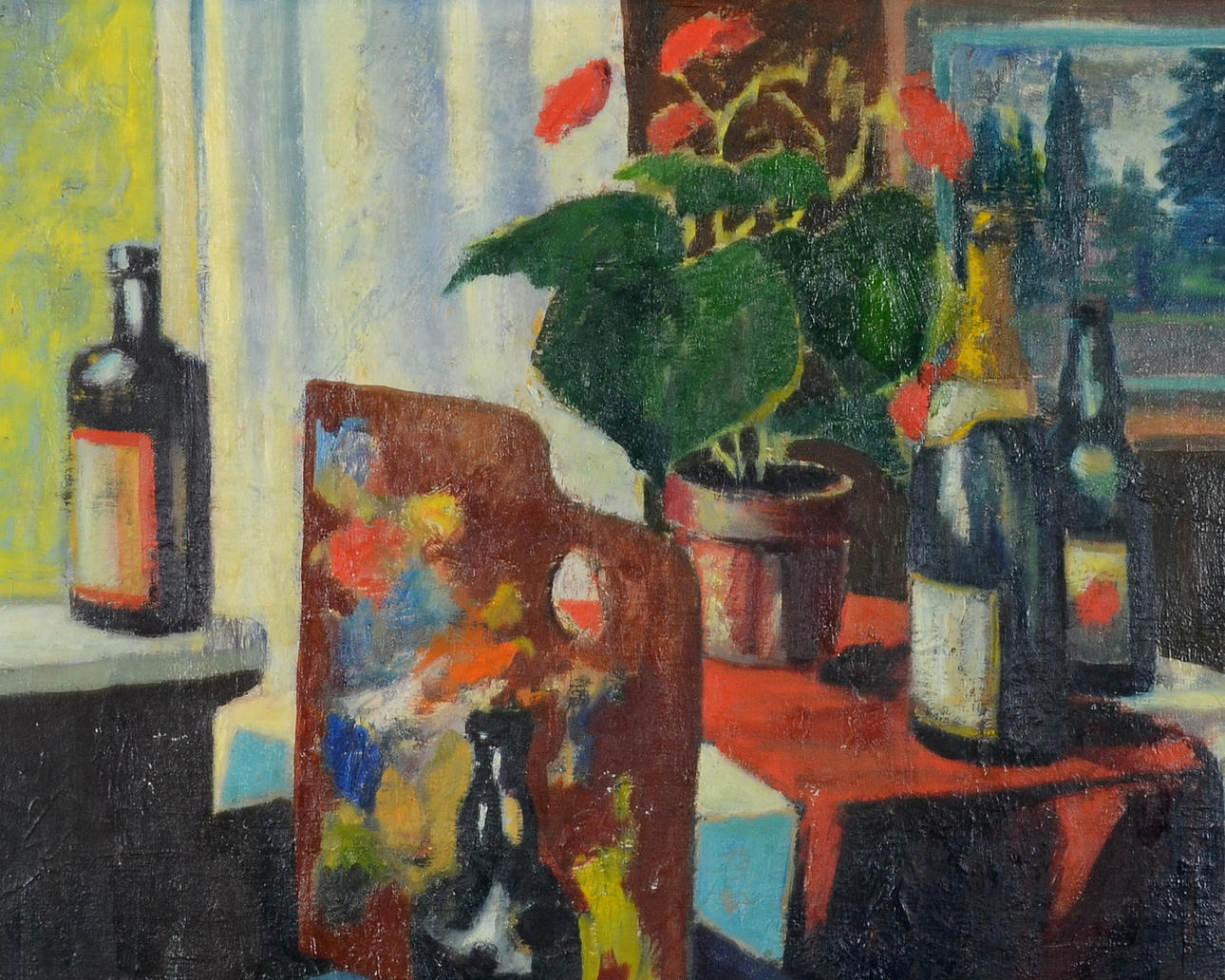 JACK EICHBORN. Olja på duk.