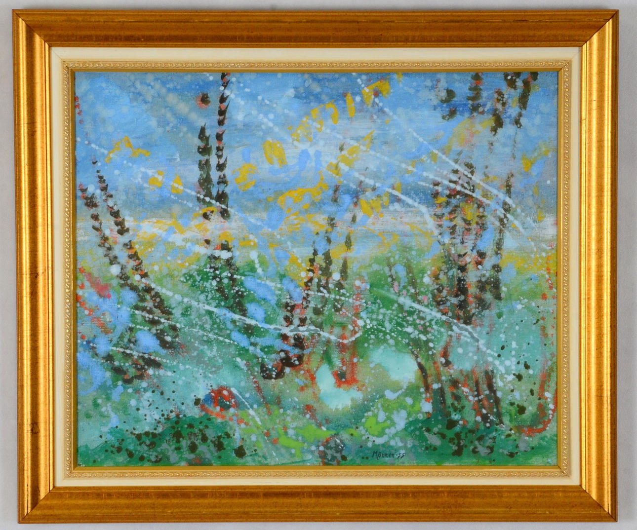 STELLAN MÖRNER. Olja på duk.