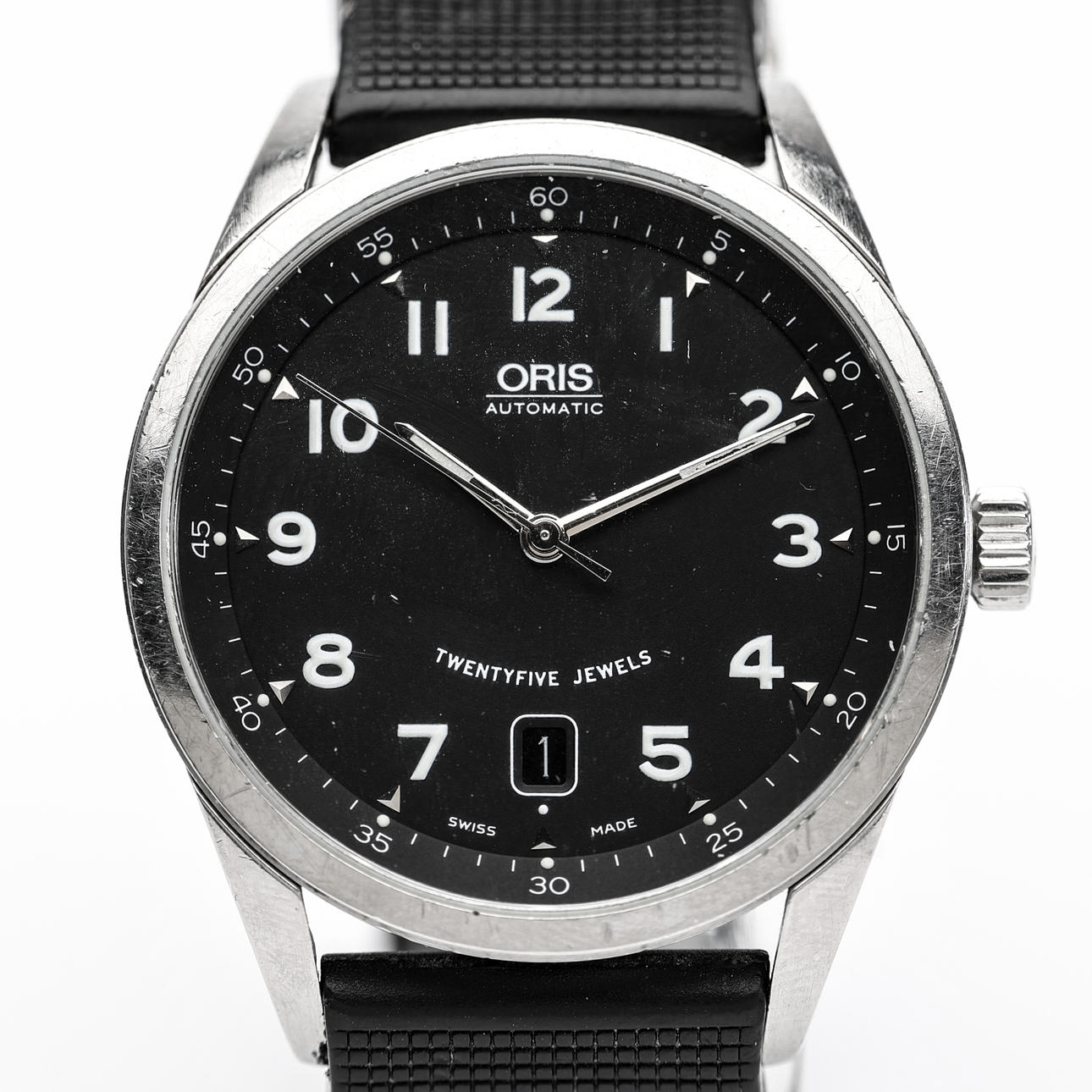 ORIS, 'Classic', steel wristwatch, automatic assignment, date, 2010s.