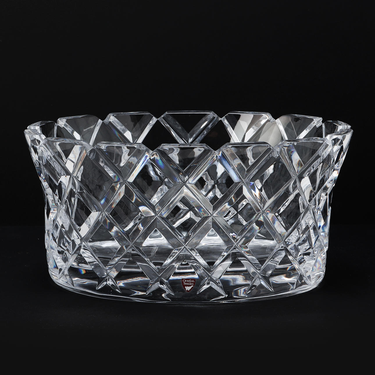 GUNNAR CYRÉN. Schale, „Sofiero“, Orrefors.