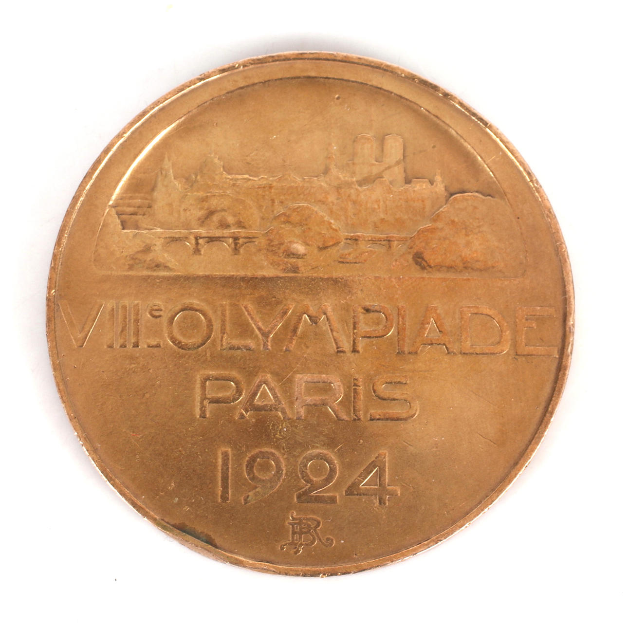 DELTAGARMEDALJ, brons, Sommar OS Paris 1924.