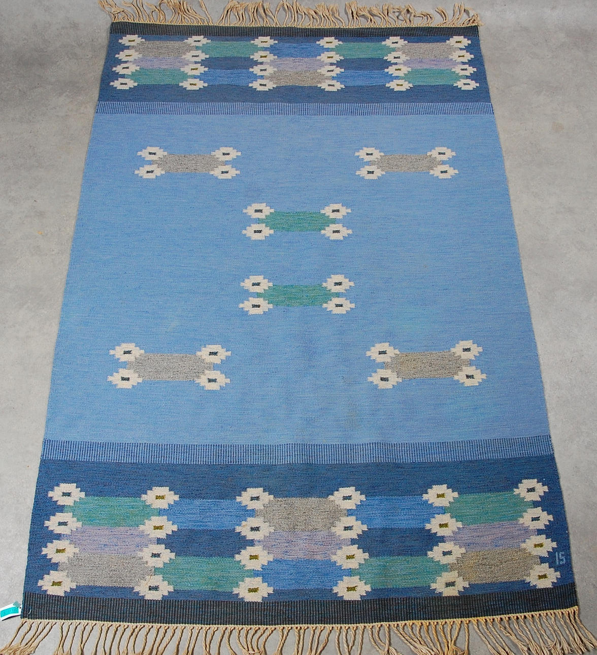 MATTA, rölakan, signerad IS, Ingegärd Silow 250 x 164.