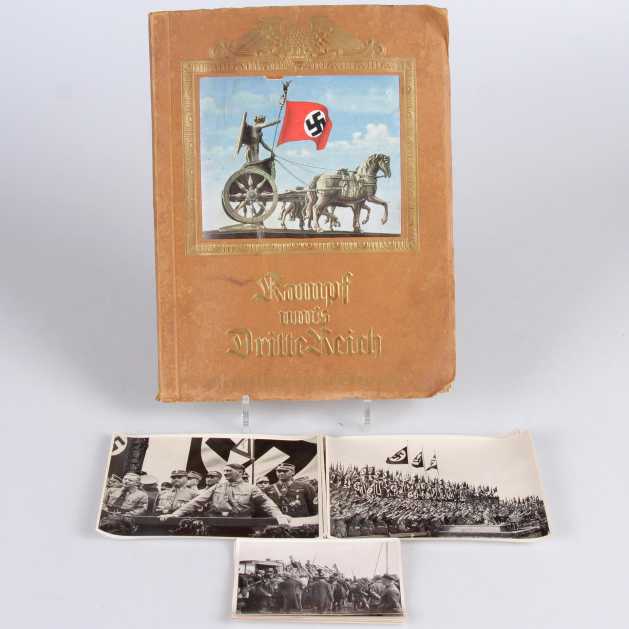 SAMLARALBUM, samt bilder, Kampf um´s Dritte Reich, 1900-tal.