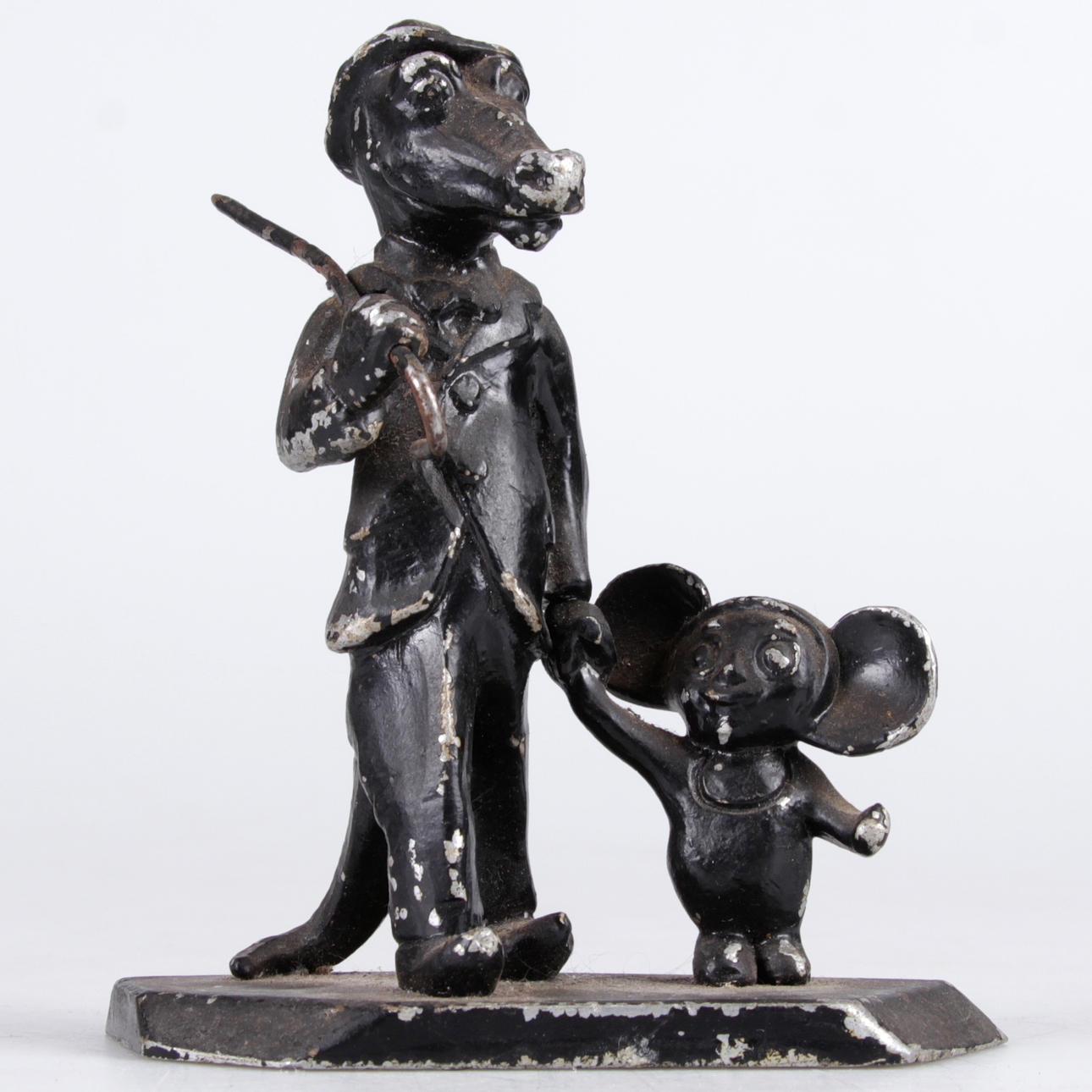 SKULPTUR, metall, Drutten och Jena, Ryssland, 1960/70-tal.