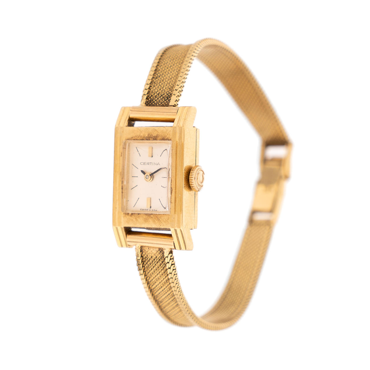 CERTINA. Damur 18K Guld 1900-tal.