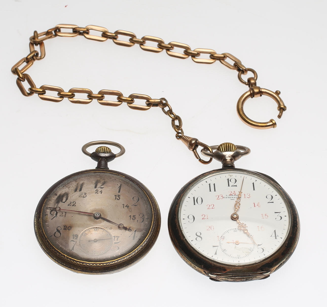 FICKUR, 2 st, bland annat L. Ö. Nord Östersund, 1800/1900-tal.