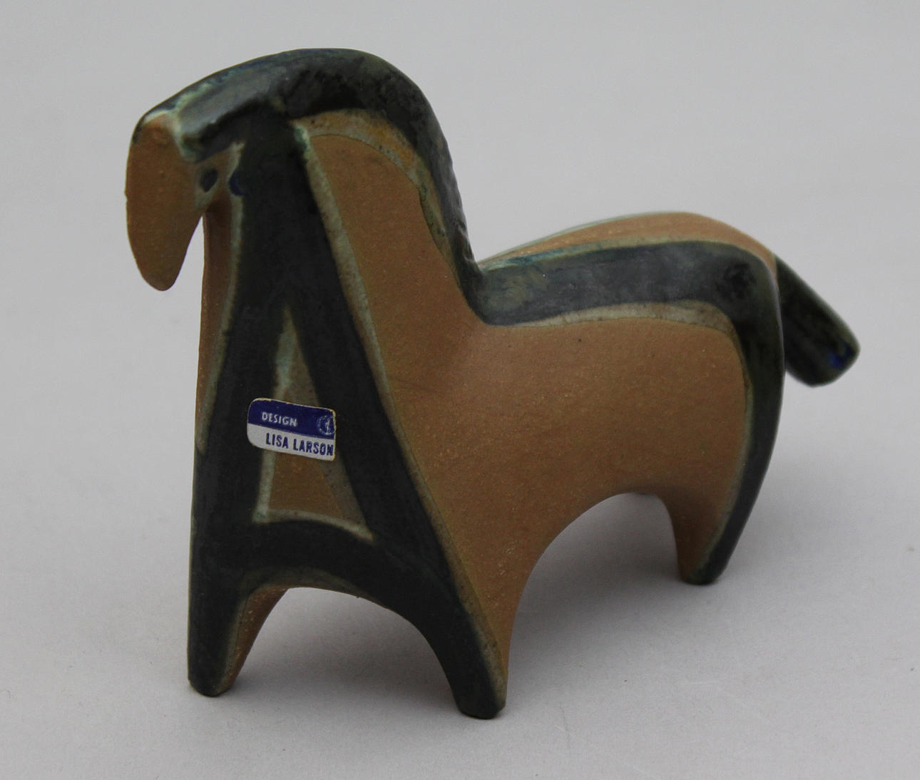 LISA LARSON. Häst, stengods. Gustavsberg.