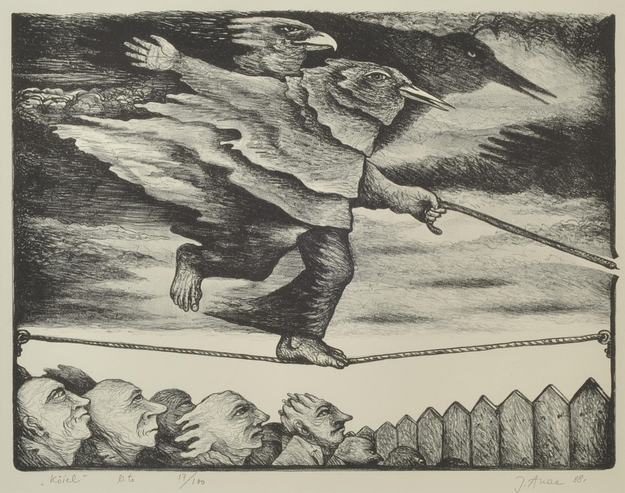 JÜRI ARRAK. GEBOREN 1936 TALLINN, LEBT UND ARBEITET EBENDA. Koeiel.