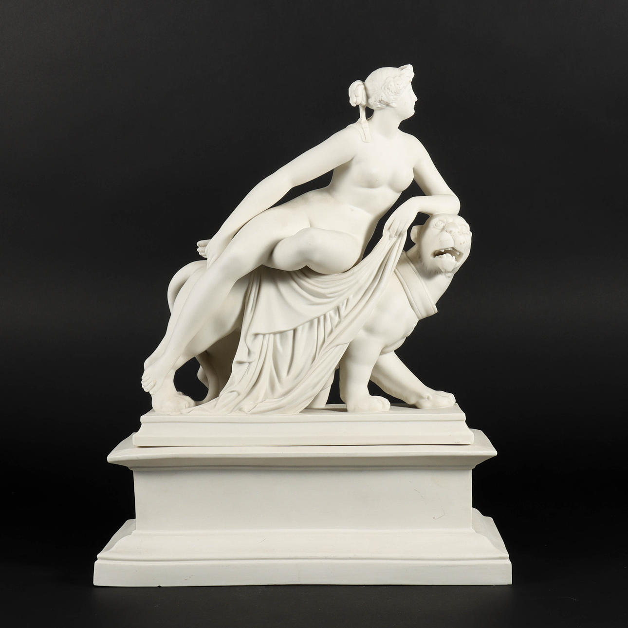 "ARIADNE", parian, efter J H Danecker, Gustavsberg, 1908.