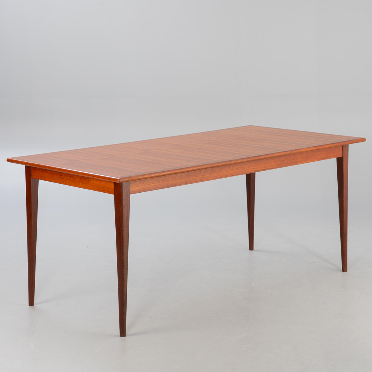 Long teak dining table, 1960s.