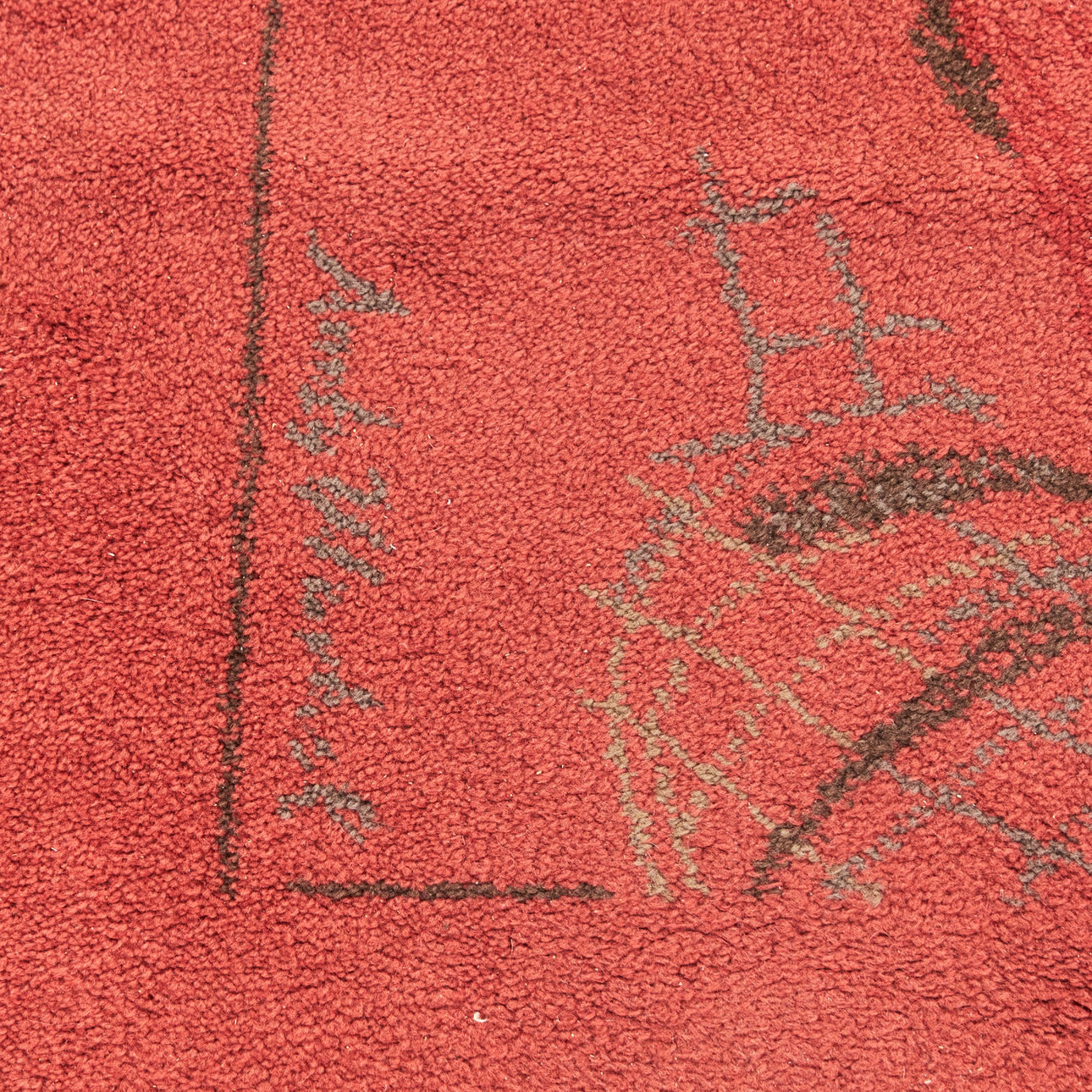 ANDY WARHOL. A “Red Elvis” rug, tufted wool, Ege Art Line for the Andy ...