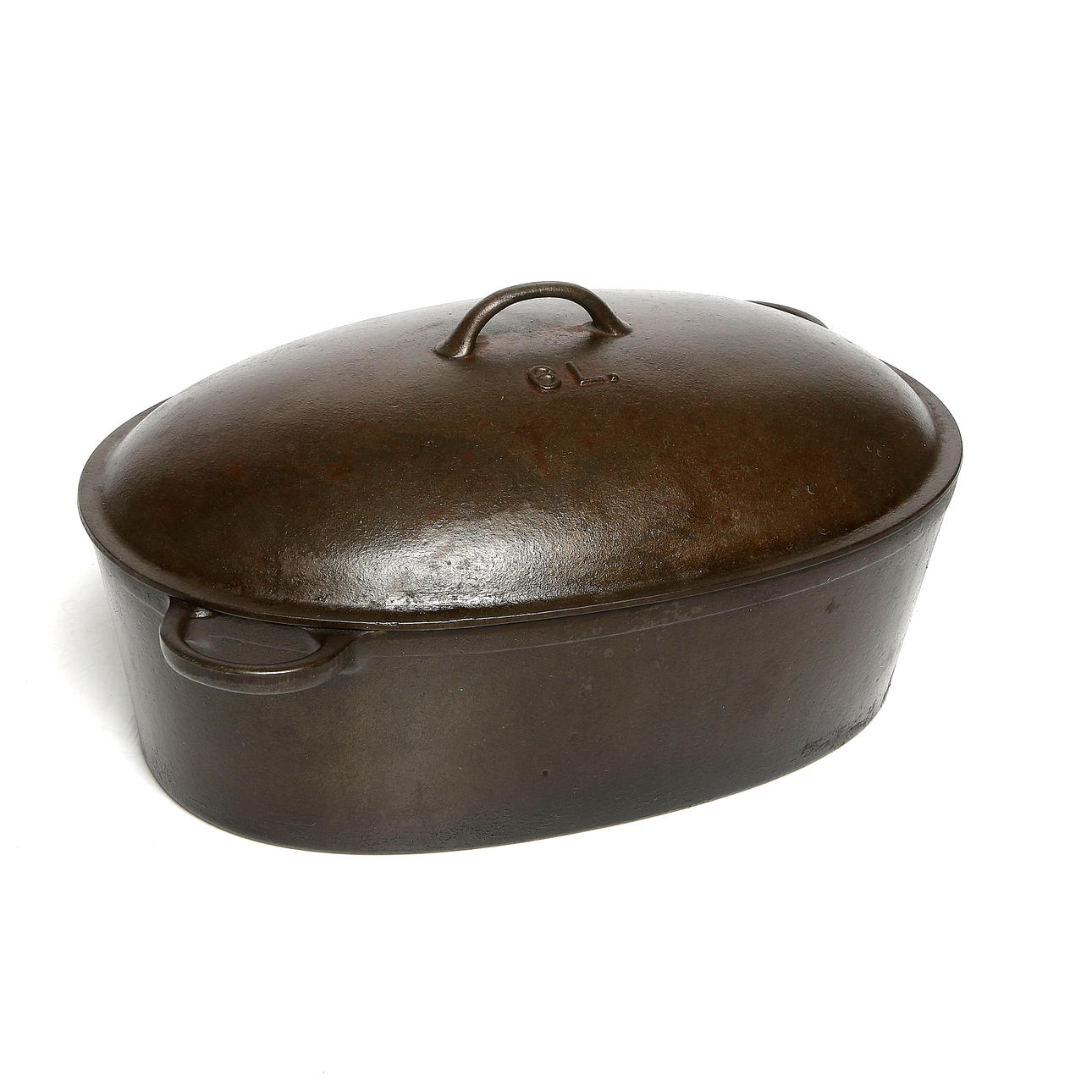 GRYTA, gjutjärn, 6 liter, 1900-talets första hälft.