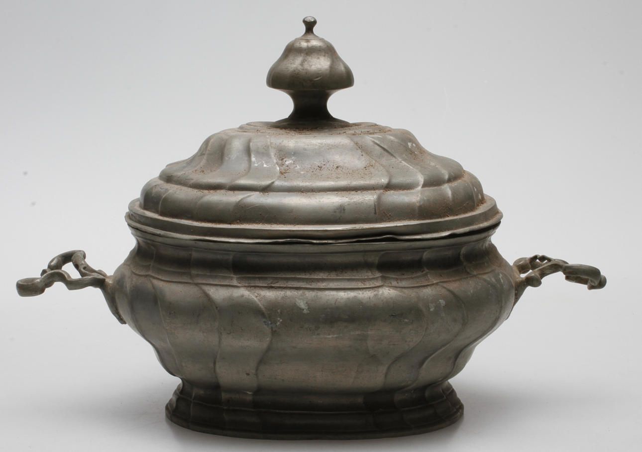 TERRIN, tenn, rokokostil, Tyskland, 1800-tal.