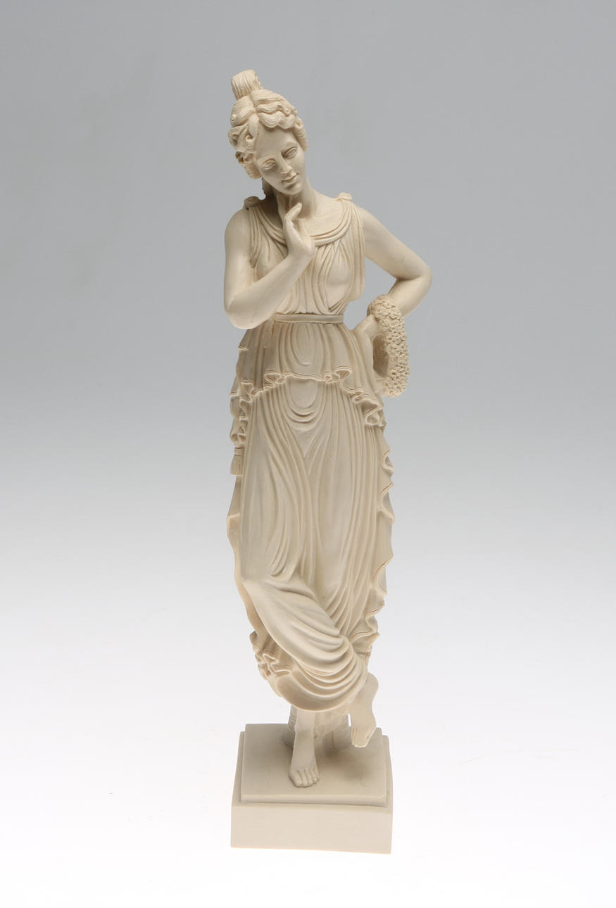 FIGURIN, konstmassa, signerad RB.