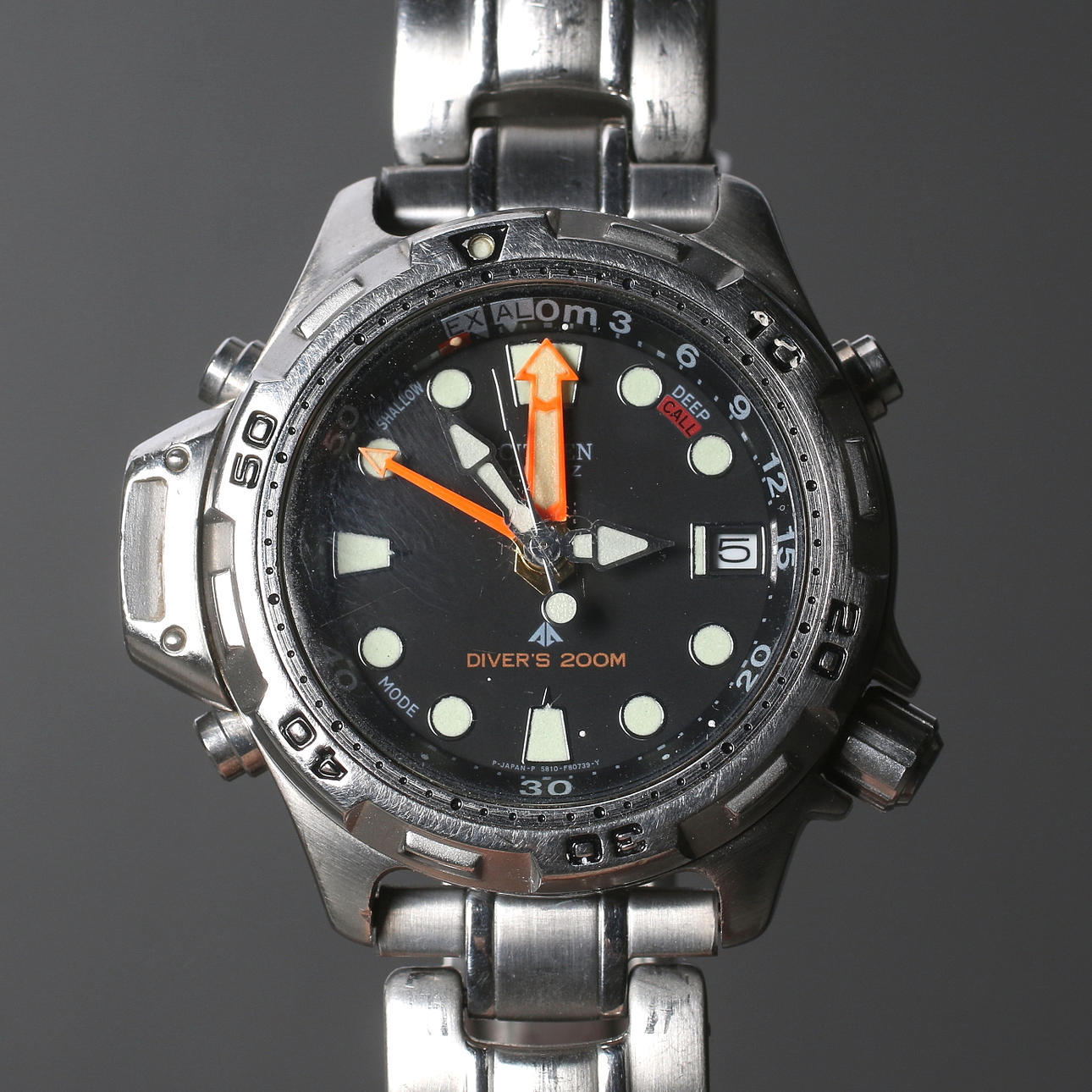 HERRARMBANDSUR, Citizen Quartz. Promaster Divers 200m.
