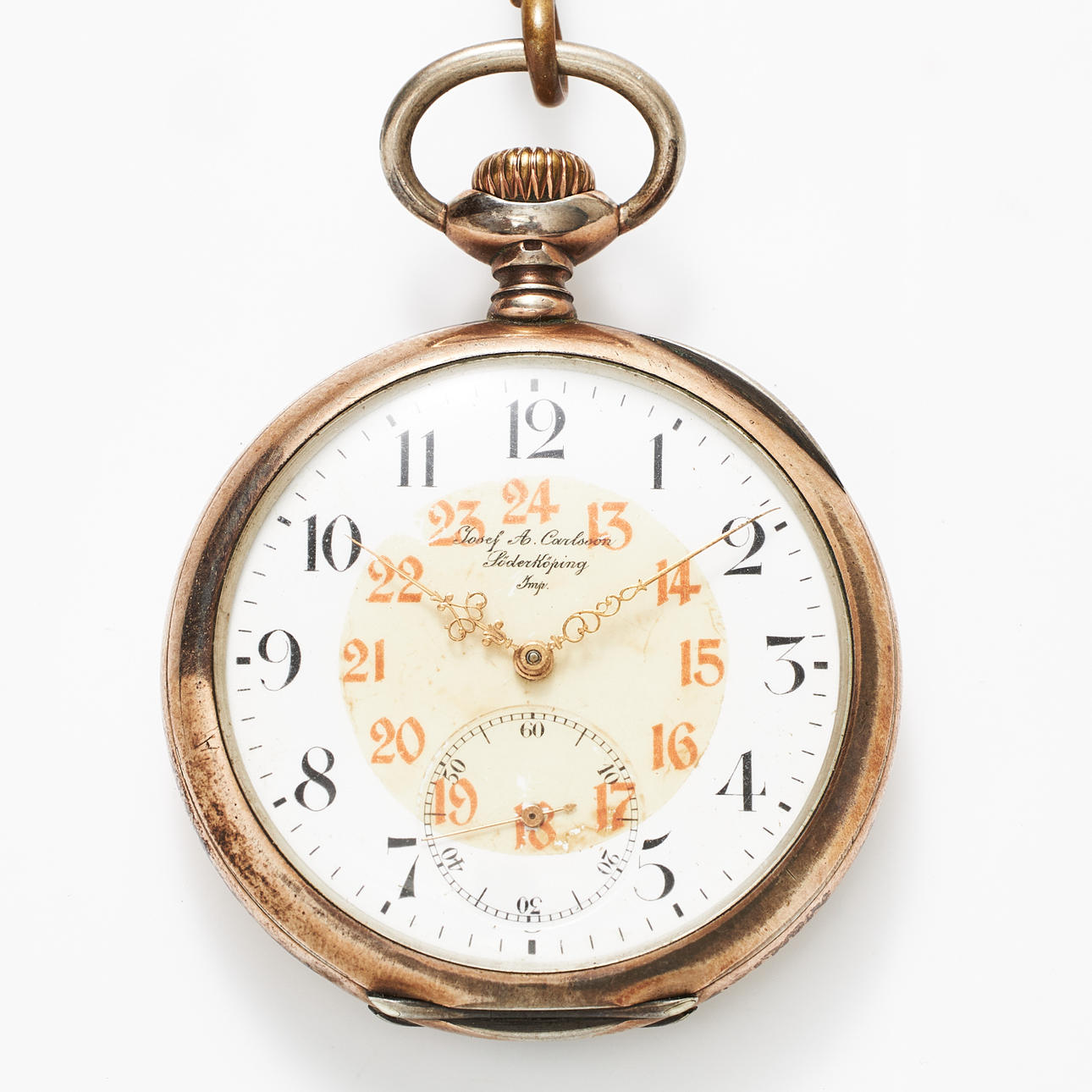 ZENITH, pocket watch, case in silver 800.