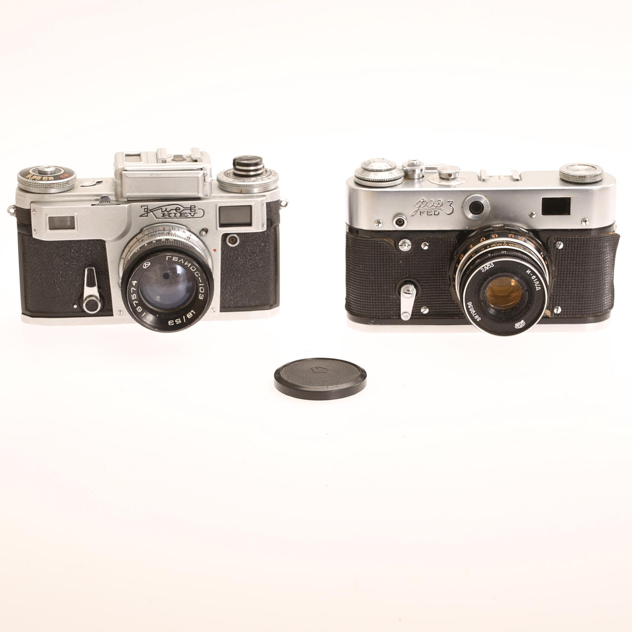 KAMEROR, 2 stycken, FED, Ukraina/USSR, 1900-tal.